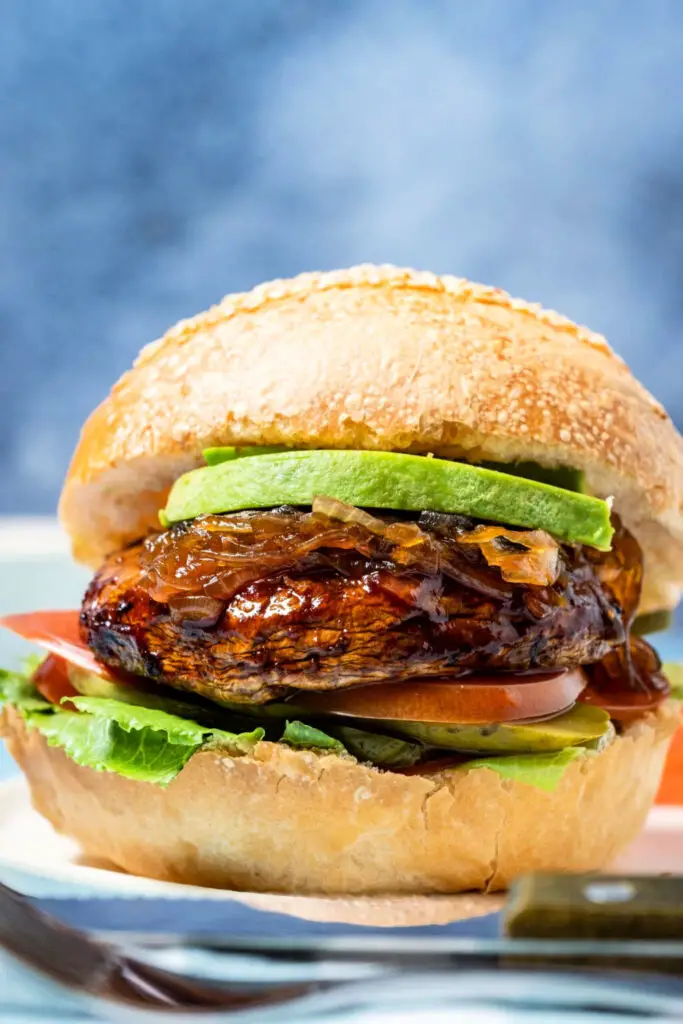 Vegan Portobello Mushrooms Burger