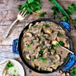 Vegan Mushroom Stroganoff